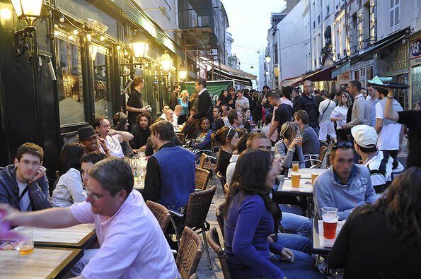 Terrasses rue de Bourgogne