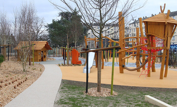 rénovation urbaine à l'Argonne : le jardin enchanté d'Alice