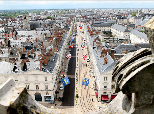 La rue Jeanne d'Arc
