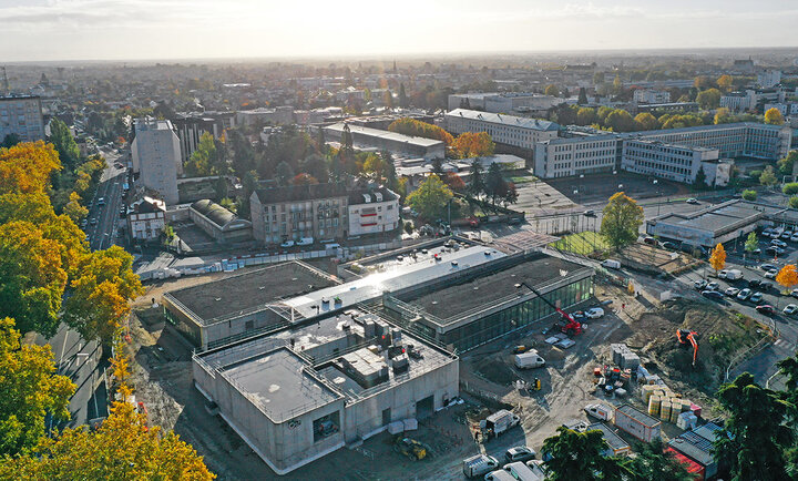 Chantier de L’O, futur centre aqualudique