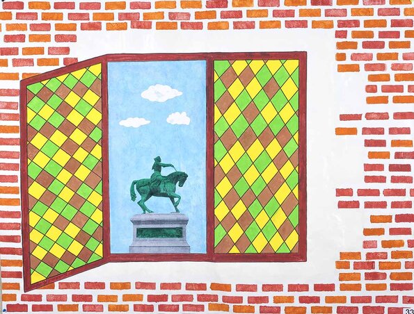 Gaston Galloux, école élémentaire - La fenêtre ouverte