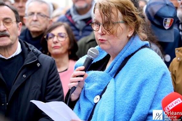 Joëlle Gellert, présidente de la Licra dans le Loiret