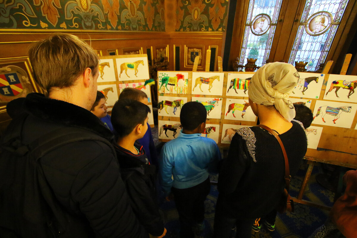2016 – Exposition de dessins d’enfants des écoles d’Orléans et de Parakou