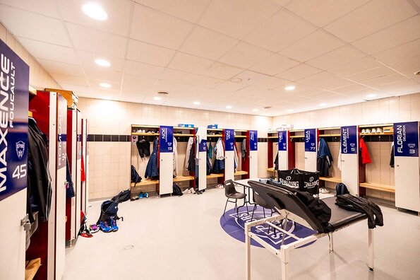  vestiaires des Septors