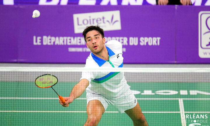 Orléans Masters Badminton 2021 - Simple Hommes Toma Junior Popov Orléans Masters Badminton 2021 - Simple Hommes Toma Junior Popov