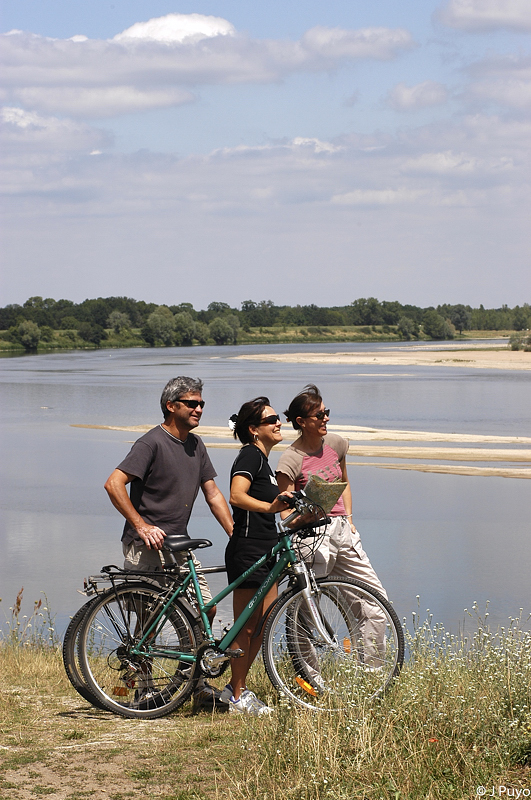 Balade à vélo en bords de Loire